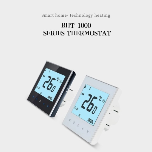 BECA indoor digital touch screen for electric heating system floor heating controller wireless WIFI thermostat