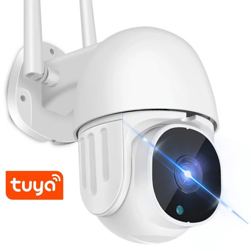 Tuya 1080P 2MP IP Camera Outdoor Wireless Wifi Smart Life Home Security Camera PTZ Night Vision CCTV Surveillance Smartl
