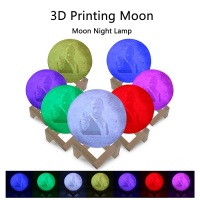 Wi-Fi moon lamp with image