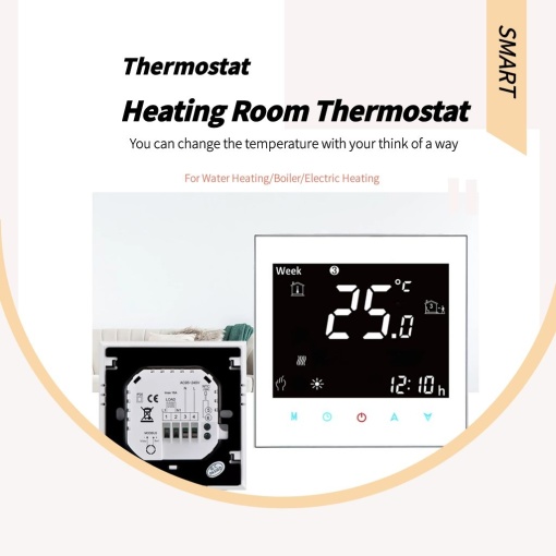 Digital room temperature regulator Smart wireless WiFi thermostat for electric heating/hot water/gas boiler
