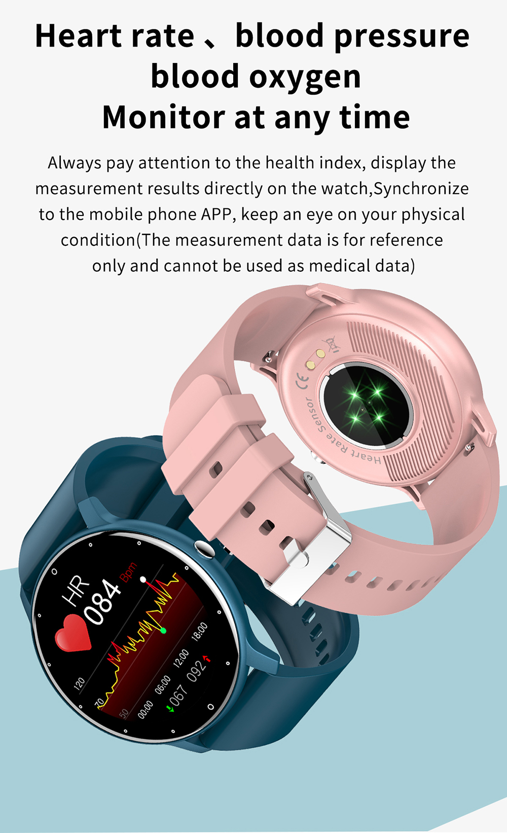 COLMI ZL02 Health Monitoring Smartwatch Sport Smart Watch Waterproof Logo  Customization With Call Function New Arrivals | Watches | Tuya Expo