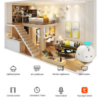 Smart Home UK Smart Plug with Alexa Google Assistant Voice Control Smartphone App Remote Control UK Smart Socket 13A