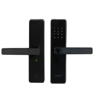 China factory wholesale Oem Brand smart door lock with One-Touch-Access Fingerprint Sensor