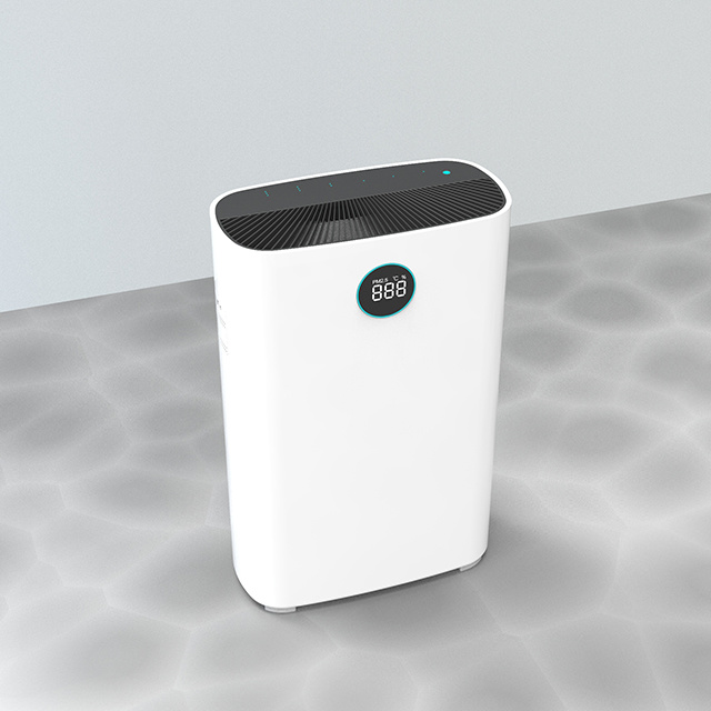 Home using HEPA filter UV lights portable Air Purifier with Dust sensor and Tuya wifi
