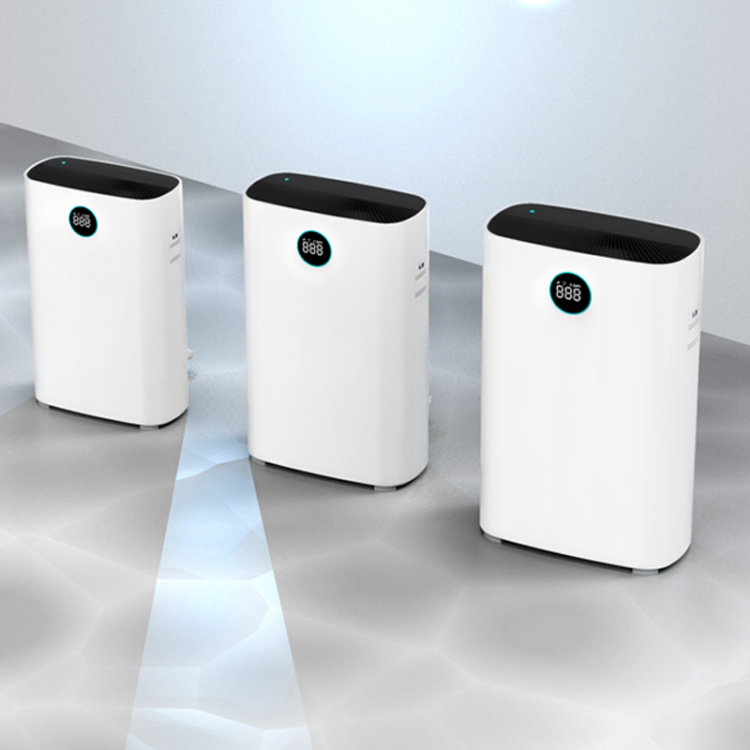 Smart Family series UV light HEPA filter portable Air Purifier with Tuya Wifi