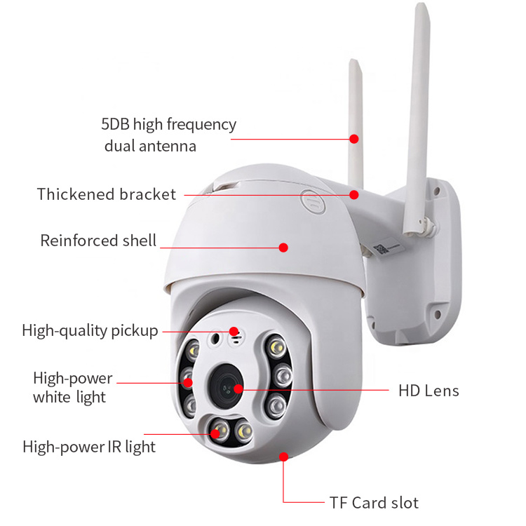 1pc Mini Camera Wifi Ip Camera, Smart Home Security Ir Night