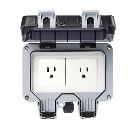 Smart Wi-Fi Bluetooth Zigbee US America Outdoor Socket IP66 Waterproof Socket Switch