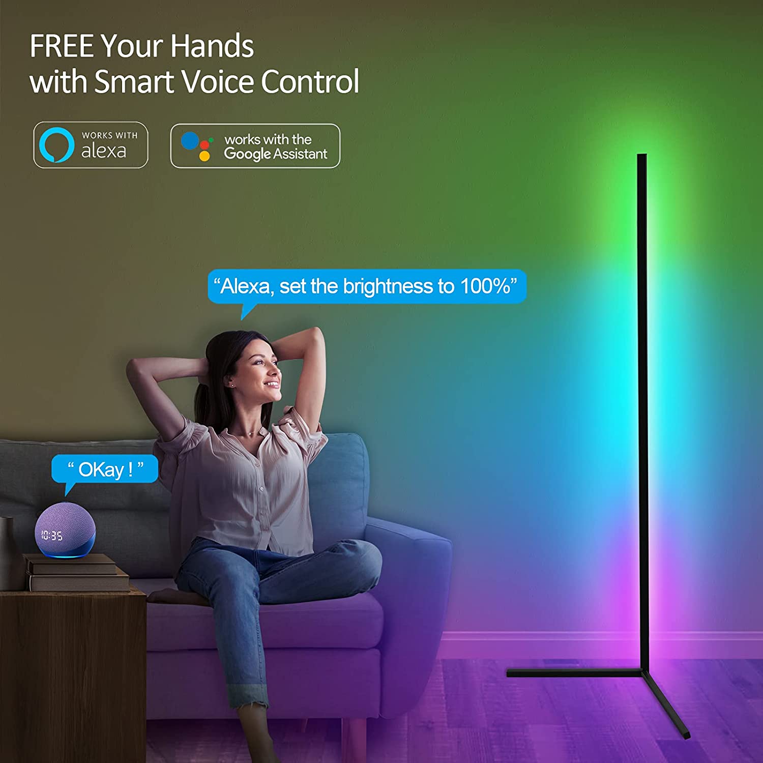 Lighting that works hot sale with google home