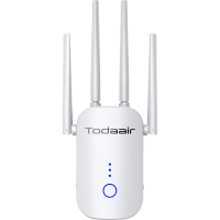 TODAAIR WiFi Extender 1200Mbps Signal Booster Range Repeater