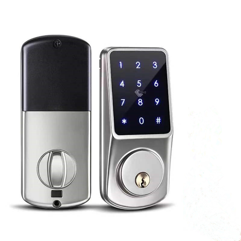 Electronic Deadbolt Smart Life Password Tuya WiFi Door Lock For