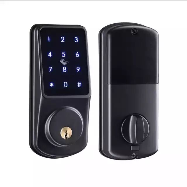 Electronic Deadbolt Smart Life Password Tuya WiFi Door Lock For