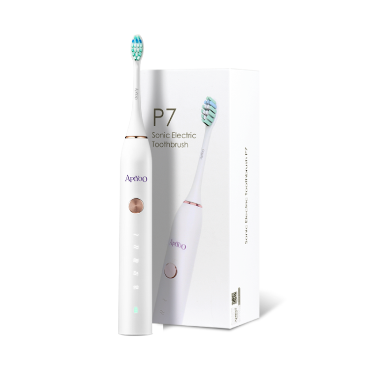 Oral Care Electric Sonic Toothbrush Wireless Charging IPX7 Waterproof Replacement Head For Adult