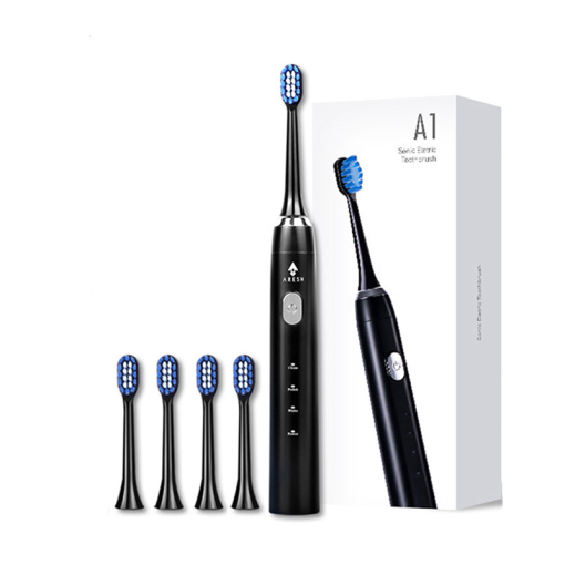 Portable 360 Degrees Adults Automatic USB Rechargeable Oral Sonic Electronic Toothbrush Electric