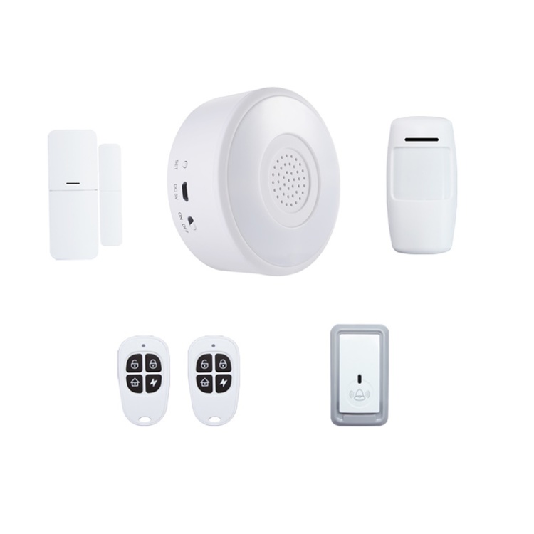 Security Smart Wireless Door, Window Sensor, Motion sensor and Security Siren Alarm Kit