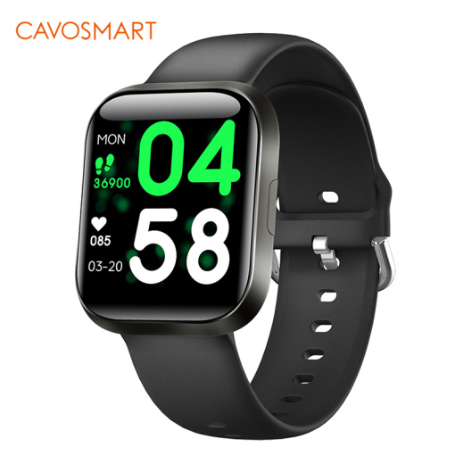Real Time Heart Rate Thermometer Pedometer Sleep Music control Call & Sms Reminder Smart Watch