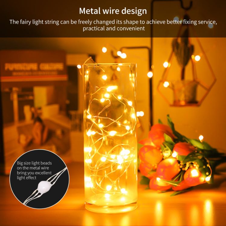 Tuya Smart Copper String fairy tree Lights Decor 5V USB Outdoor Fairy Lights with Remote