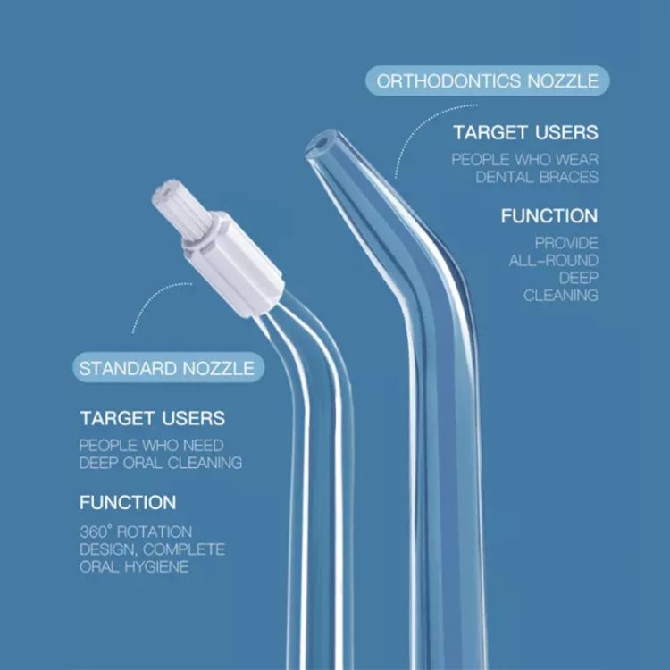 Oral Care Portable Advanced OEM Wholesale Tooth Cleaner USB Rechargeable Electric Oral Irrigator Water Flosser