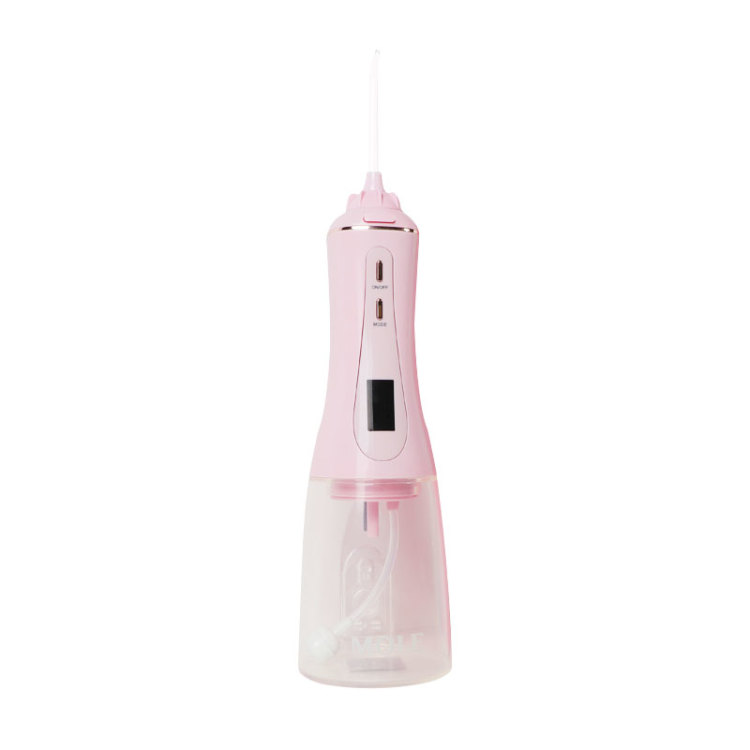 Digital LED Display Oral Care Portable Advanced OEM Wholesale USB Rechargeable Electric Oral Irrigator Water Flosser