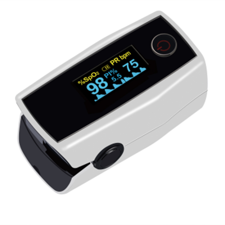 高品质 OLED 显示屏便携式 SPO2 指尖脉搏血氧仪