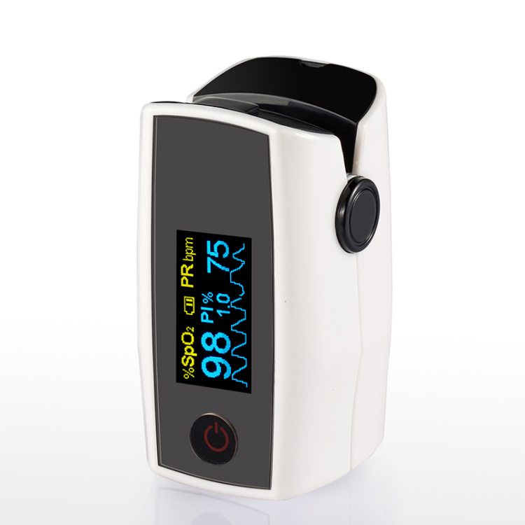 高品质 OLED 显示屏便携式 SPO2 指尖脉搏血氧仪