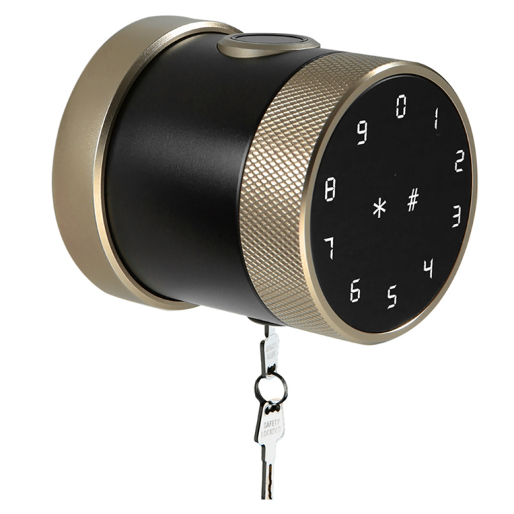 智能蓝牙门锁公寓酒店办公室刷卡手机APP开锁远程控制感应家用密码木门指纹锁