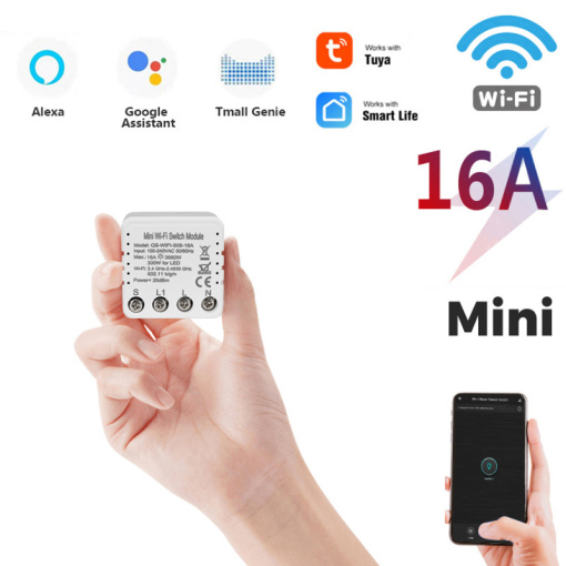 16A Mini Wi-Fi Switch Module
