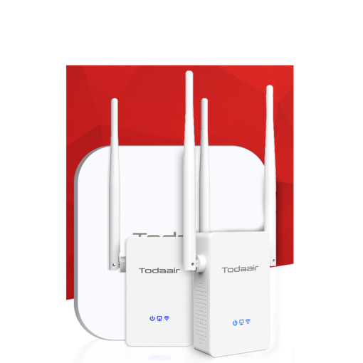 TODAAIR Mesh Router,Replaces WiFi Router/Extender,Plug-in Design,3-PACK