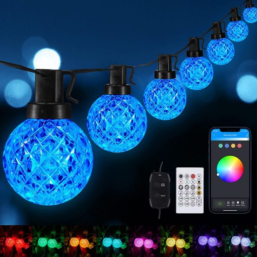 LED String Light Smart WIFI Bluetooth Tuya App Control Outdoor