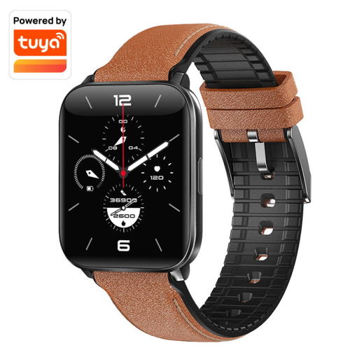 1.69 Inch Screen Wireless Charger Real Blood Oxygen Real Time Heart Rate Temperature Waterproof Smart Watch