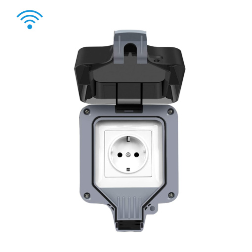 Smart Wi-Fi Socket Outdoor Waterprof EU Plug