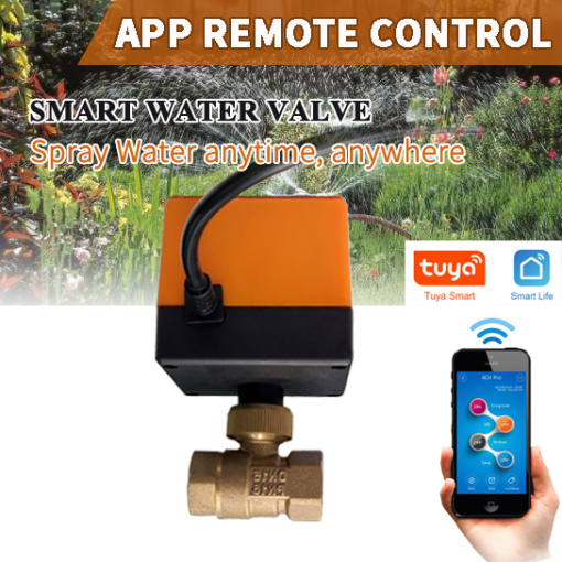 Smart Wi-Fi BLE Water Valve Smart Controller Ball Valve