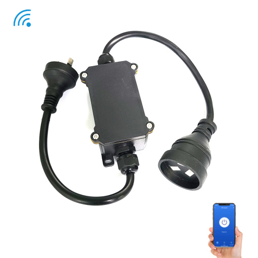 AU Smart Wi-Fi Waterproof IP68 Industrial Outdoor Plug for Festival Lights