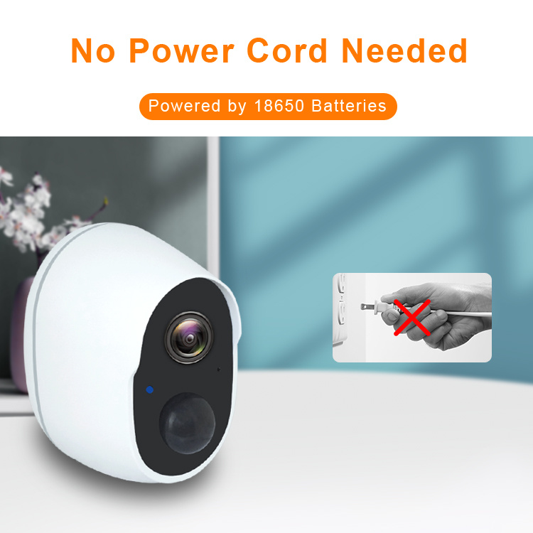 WiFi Battery Powered 2MP 1080P Home Security CCTV IP Camera with Night  Vision at Rs 6999/piece in Bengaluru