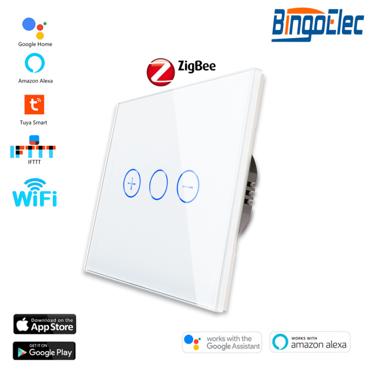 Bingoelec Zigbee Light Dimmer Smart Light Switch