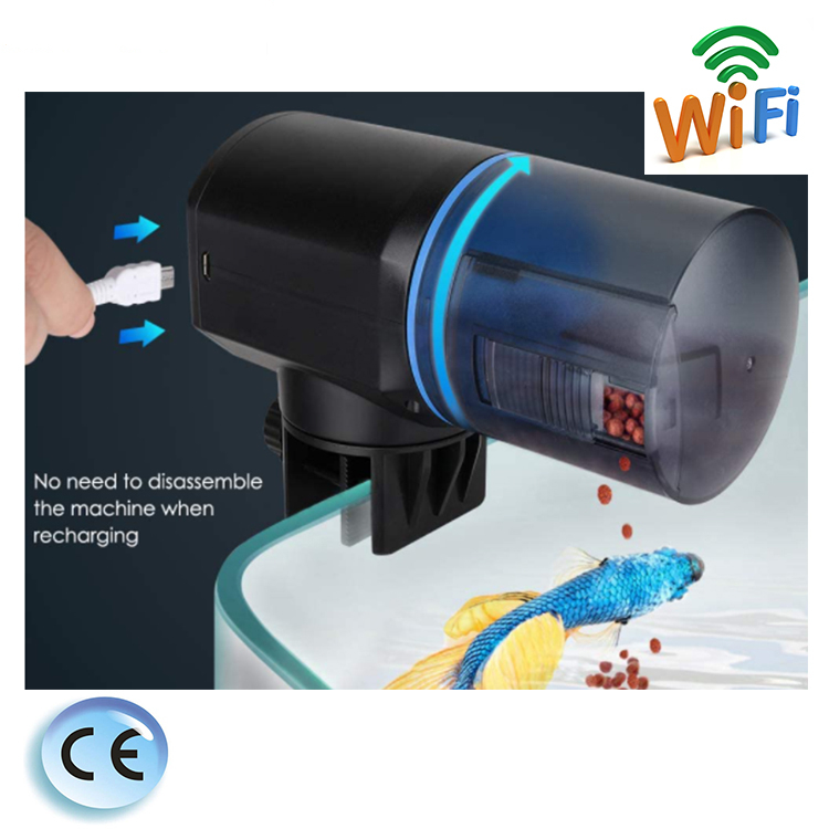 Wifi top fish feeder