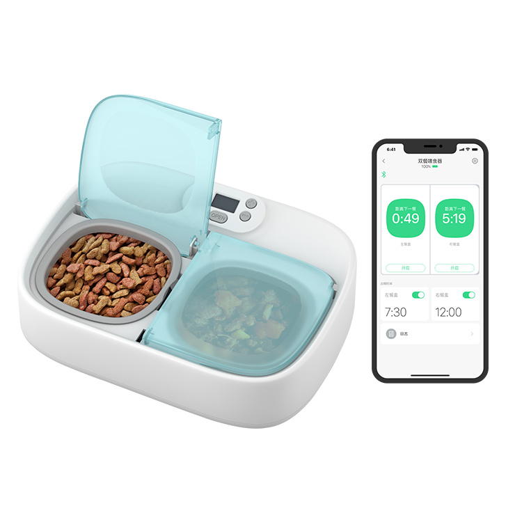 Petoneer Bluetooth-enabled Two Meal Pet Feeder | Pet Feeder | Tuya