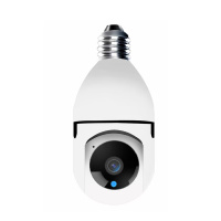 Mini PTZ HD Wifi IP Camera With Bulb E27 Socket lamp Wireless Cloud Home Security Network CCTV Camera