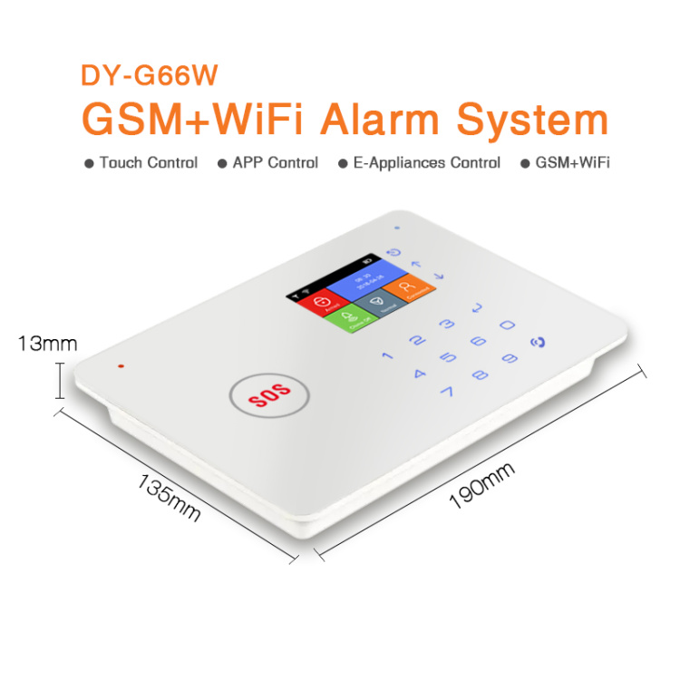 Shop Generic Wireless Tuya Smart Home Wifi GSM Simply Safe Alarm