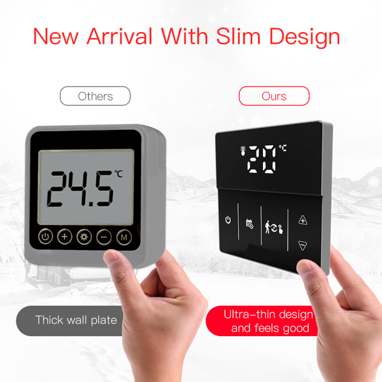 WiFi Smart Digital Thermostat | Wall-Hung LCD Heating Boiler Controls