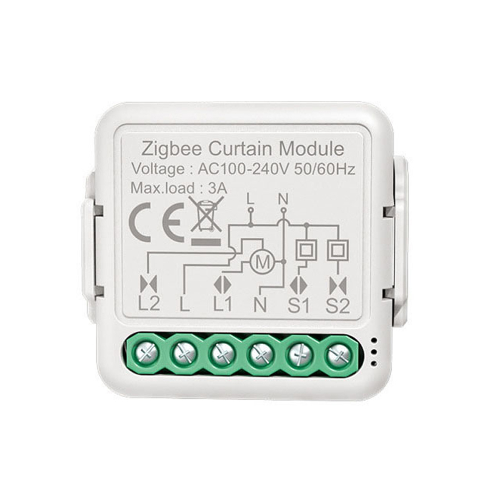 ZigBee / Wi-Fi Curtain Switch Module for Roller Shutter Blind