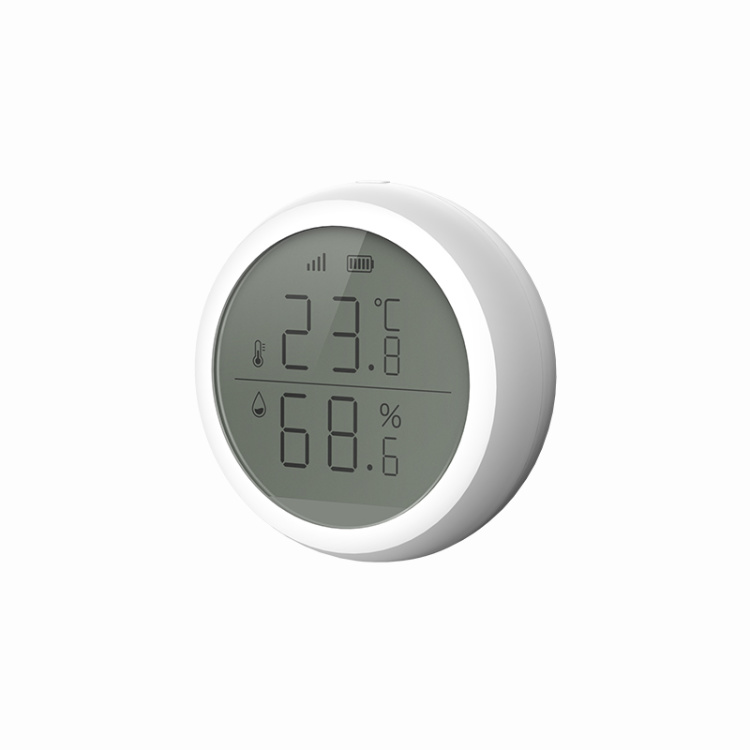 Tuya Smart ZigBee Temperature And Humidity Sensor With LCD Display Battery Powered With Smart Life App Alexa Google Home