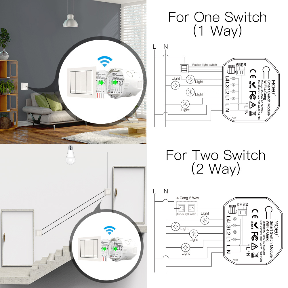 tuya 2 gang switch