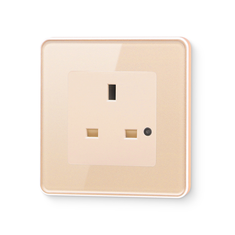 英规Wi-Fi&蓝牙BLE 13A 插座(铝合金框)