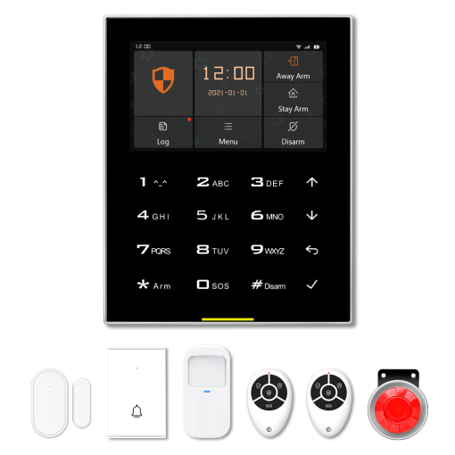 Staniot Wireless WIFI GSM Security Alarm System Kits Home Burglar Support Tuya Smart Life App With Alexa