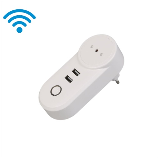 Italy 2usb WiFi Smart plug Wireless Voice Control tuya plug EU US AU ch India Japan Italy UK Smart Plug socket