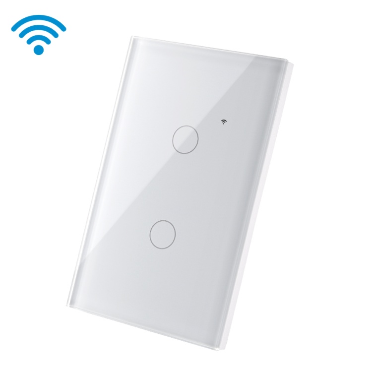 1 2 3 Gang Wifi Smart Touch Switch EU Socket Plug works with Alexa Google