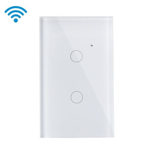 1 2 3 Gang Wifi Smart Touch Switch EU Socket Plug works with Alexa Google