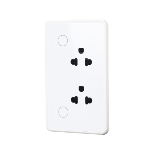 US Standard Zigbee Dual Socket 16A(PC Frame)