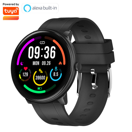 Morrison Support Alexa Built-In IoT Control Smart Watch 1.28inch Health Monitor Fitness Tracker Watch SDK