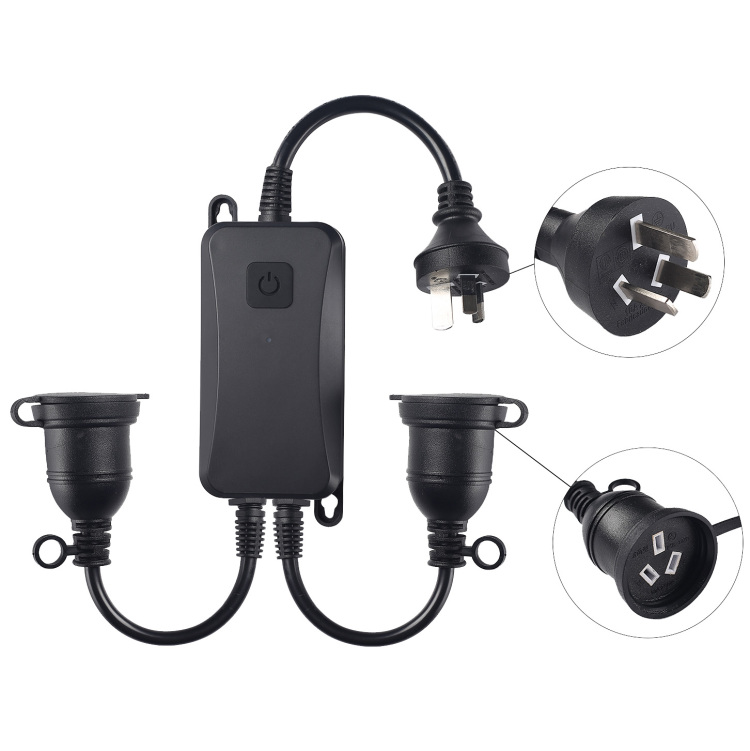AU Smart Socket 10A Wi-Fi Waterproof IP44 Industrial Outdoor Plug for  Festival Lights, Courtyard Sockets